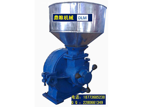 30型磨片式粉碎機(jī)、磨粉機(jī)磨粉機(jī)，磨片式，產(chǎn)量達(dá)1000公斤時,粗細(xì)可調(diào)